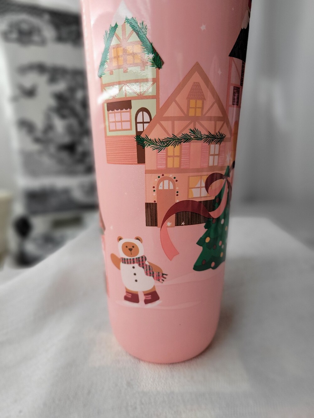 Starbucks 2025 Bearista Pink Holiday Tumbler - Picture 5 of 6